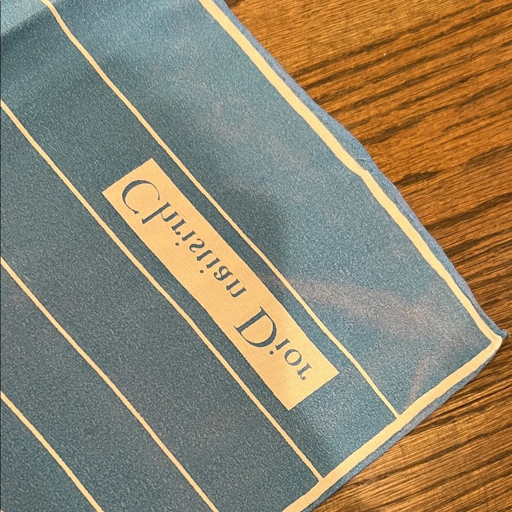 Christian Dior scarf 30”x30”